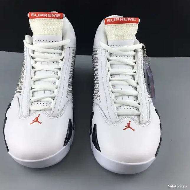 MaikeSneakers 14 Retro Jordan White Air BV7630-106 0529